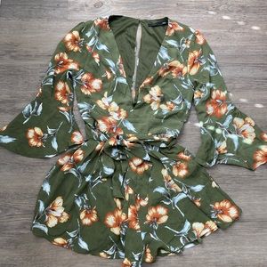 Floral Romper